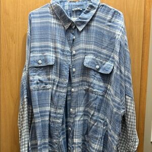 Oversized American Eagle Fannel